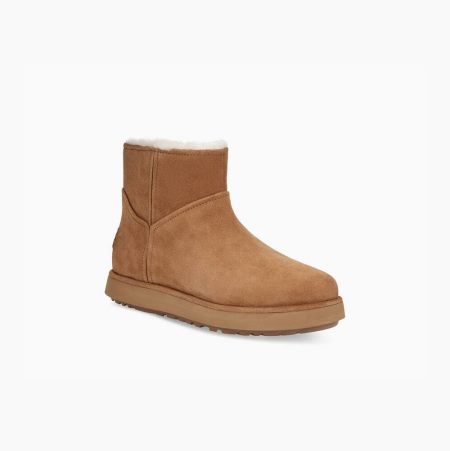 UGG Classic Mini BLVD Khaki Boots for Women (AKHR87610)